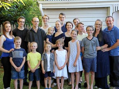 Inside the hectic life of Australia’s biggest family