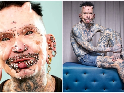 I did it for me": Meet the man with 516 body modifications ...