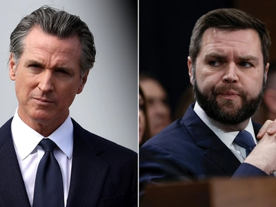 The Brutal 5-Word Response That Left Gavin Newsom Speechless After He Attacked JD Vance's Family Disney Trip