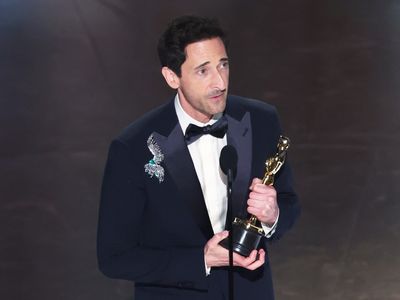 Adrien Brody Wins Best Actor Oscar for 'The Brutalist'