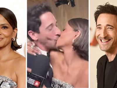 Halle Berry Surprises Adrien Brody With 'Payback' Kiss at Oscars