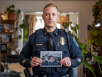 I Helped a Homeless Man Fix His Shoes Outside a Church, 10 Years Later, a Policeman Came to My House with His Photo